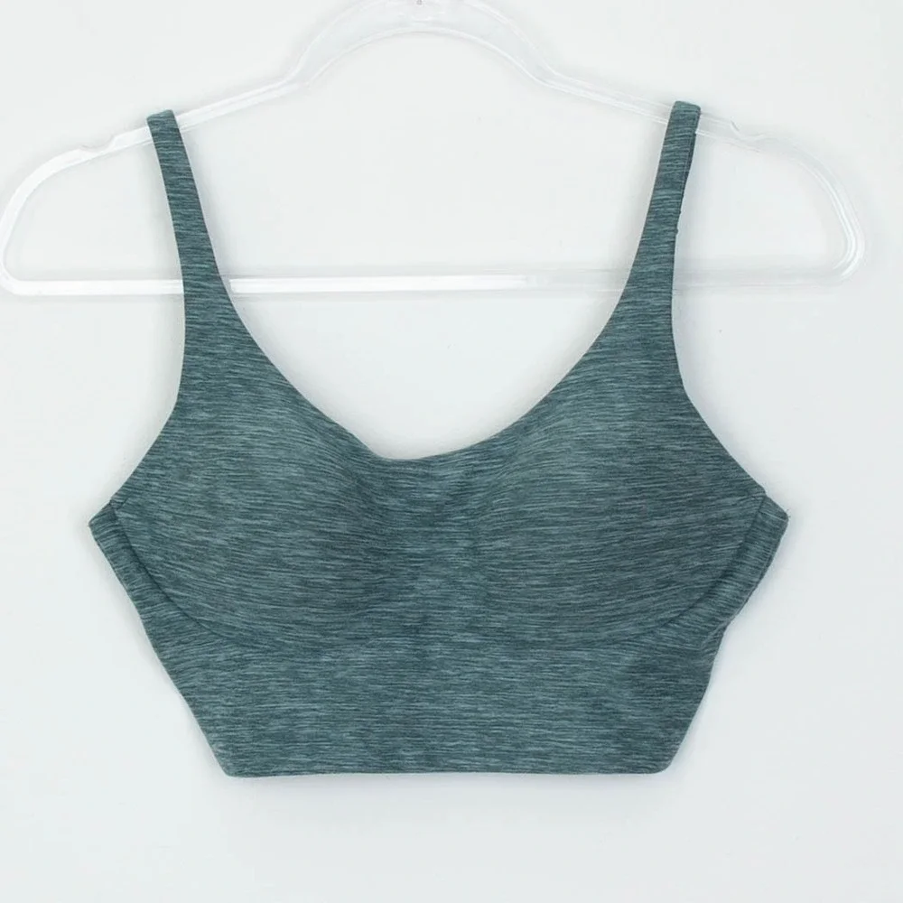 Victorias Secret Womens Lightweight Allegro Medium Support Sports Bra‎ 34C Green